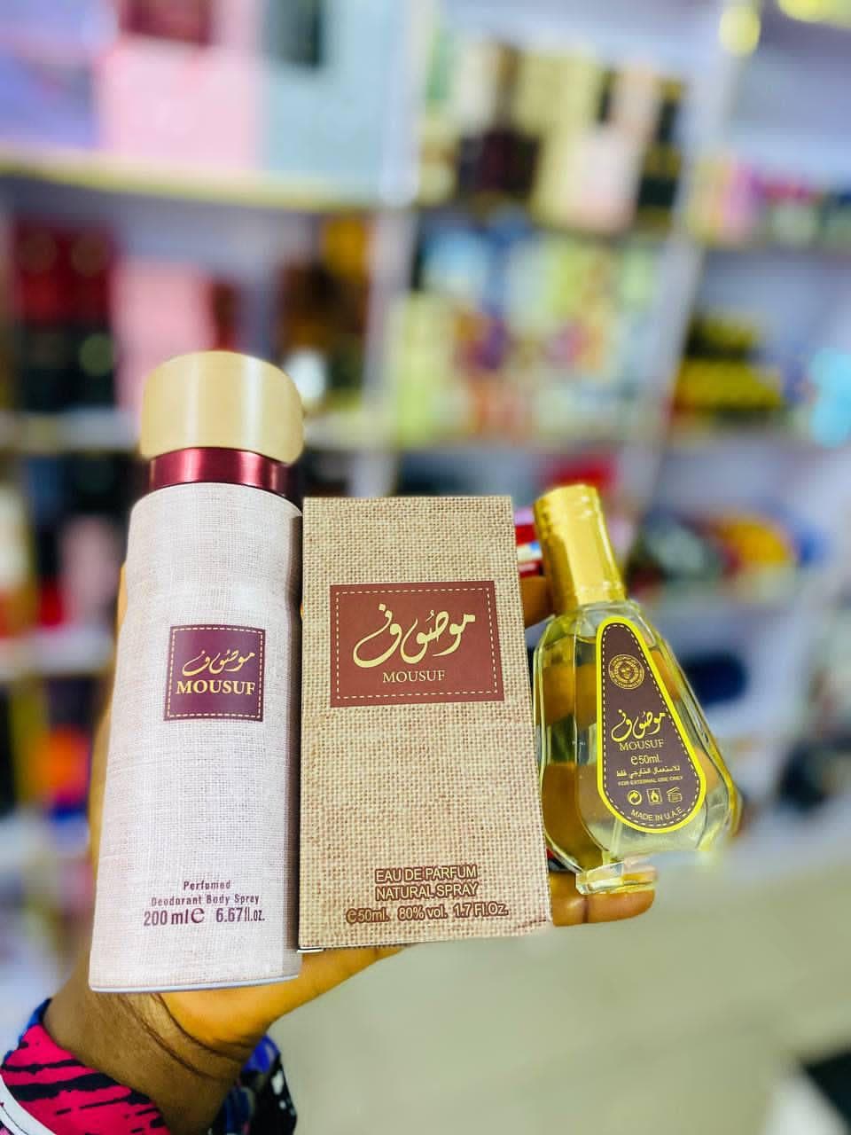 π₯ MOUSUF 50ML + 200ML BODY SPRAY